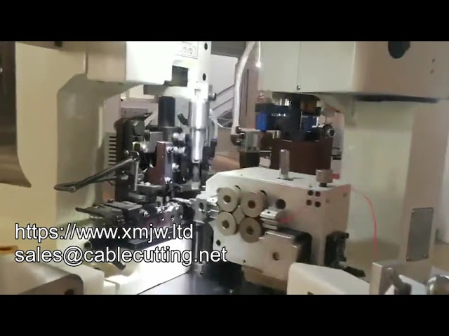 와이어 하네스 조립용 자동 압착기 | 생산성 향상