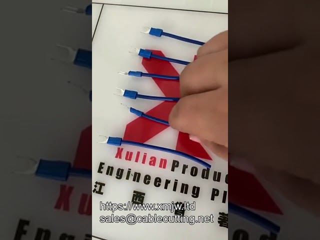 2t 자동 진동판 공급 프리인슐레이션 터미널 페룰 압착기 케이블 와이어 루즈