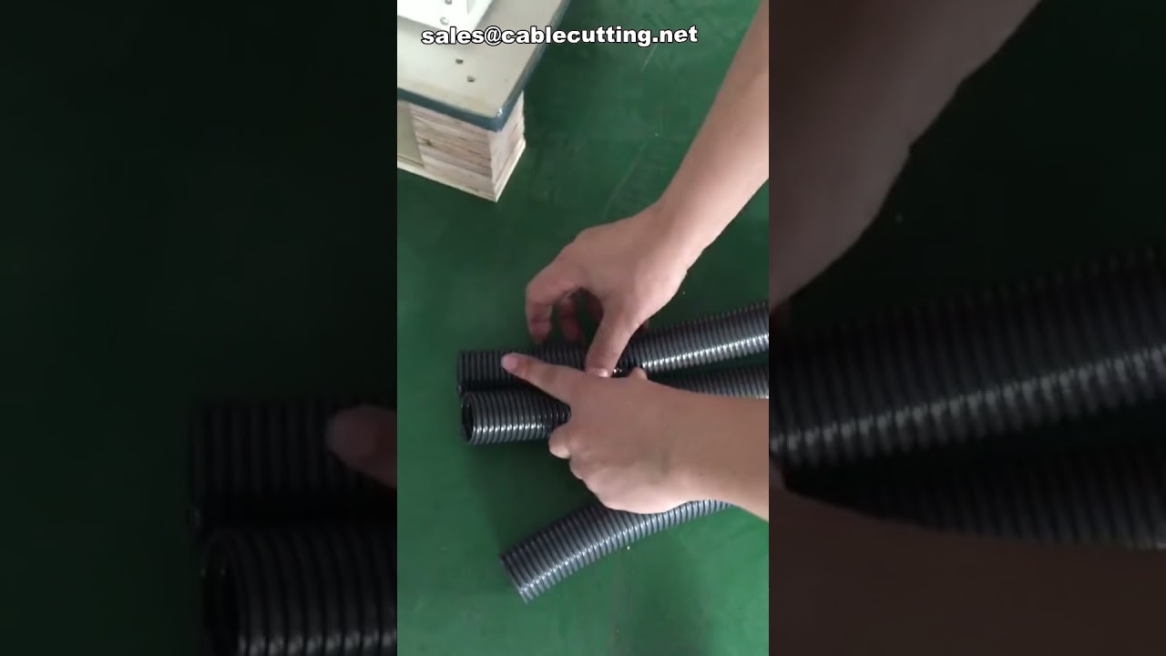 자동 PVC 파이프 절단기 | 고속 플라스틱 파이프 커팅 머신