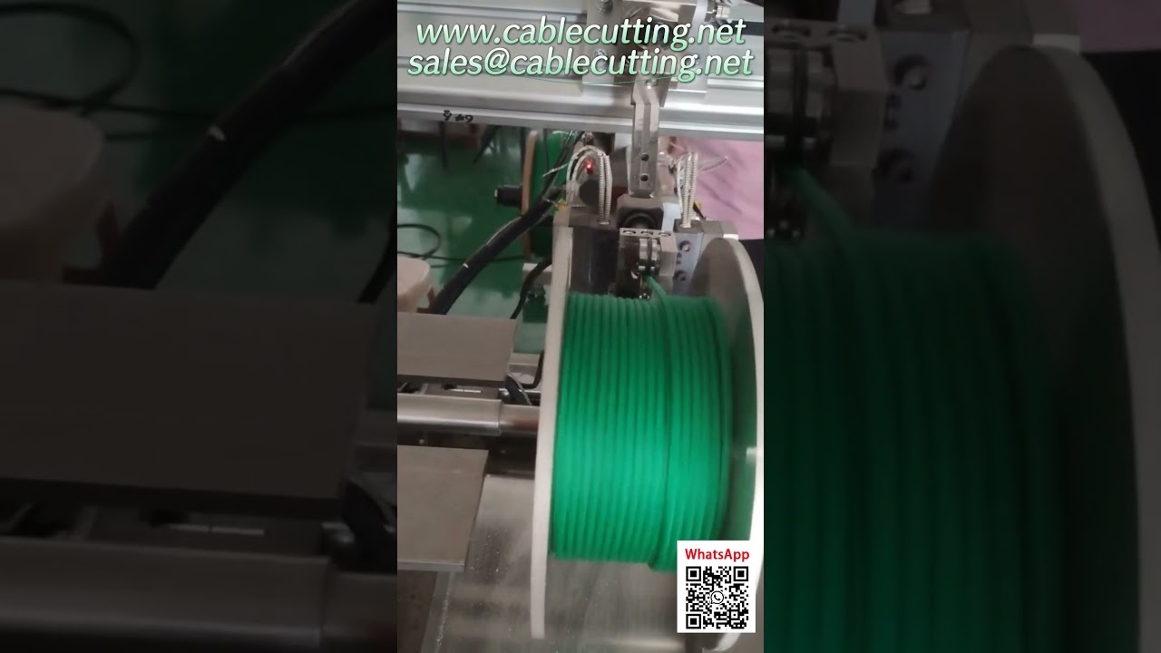 4mm x 100m 로프 코일 자동 번들링 포장기 | 공장 자동화 시스템