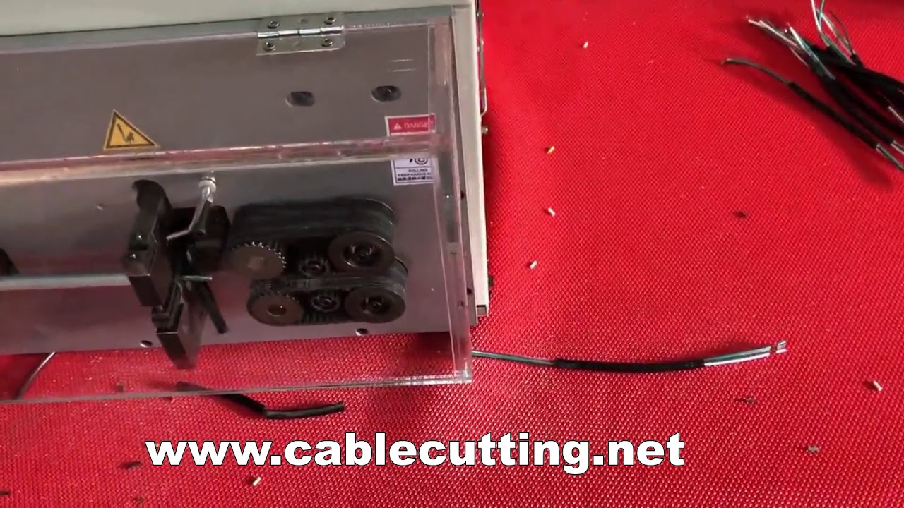 전선 피복 벗기기 및 절단기 | 케이블 가공 자동화 솔루션 | www.cablecutting.net