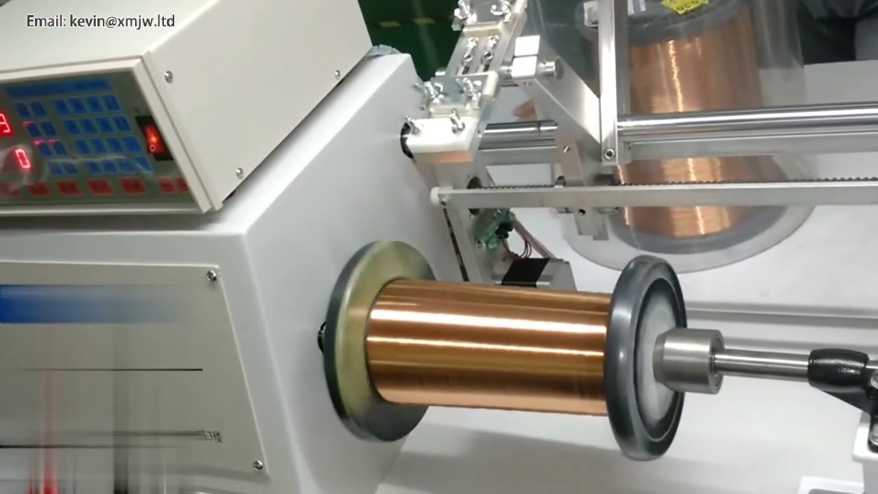 CNC 830 자동 코일 권선기 | 컴퓨터 제어 와이어 케이블 권취기 | 정밀 디스펜싱 도구