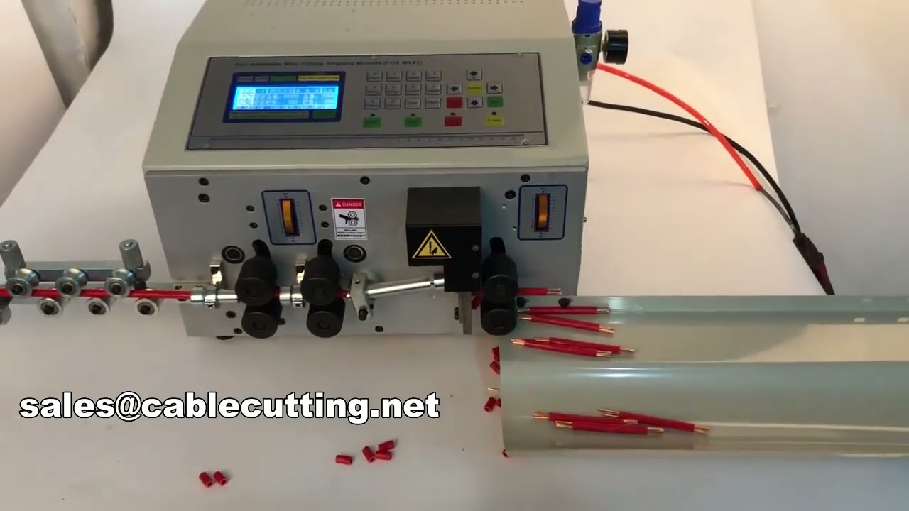 25mm² 자동 전선 절단 탈피기 WPM-MAX1-6 | 고성능 케이블 가공 장비