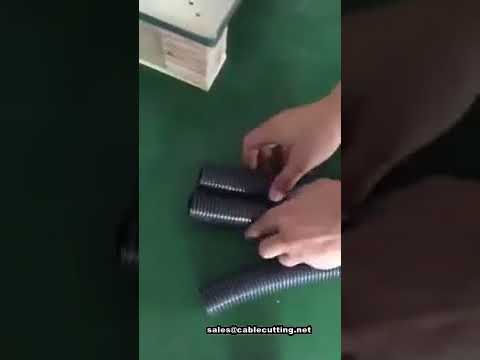 전문가용 저가형 두꺼운 분할 주름관 파이프 절단기 | 산업용 자동화