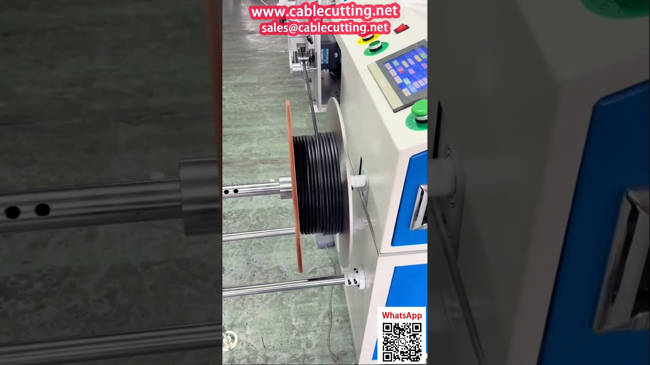 네트워크 케이블 자동 계수, 정렬, 권취 및 절단기