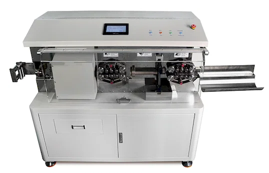 자동 동축 케이블 절단 탈피기 WPM-9935