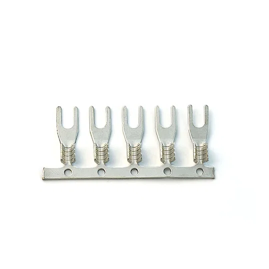 구리 비절연 포크 단자